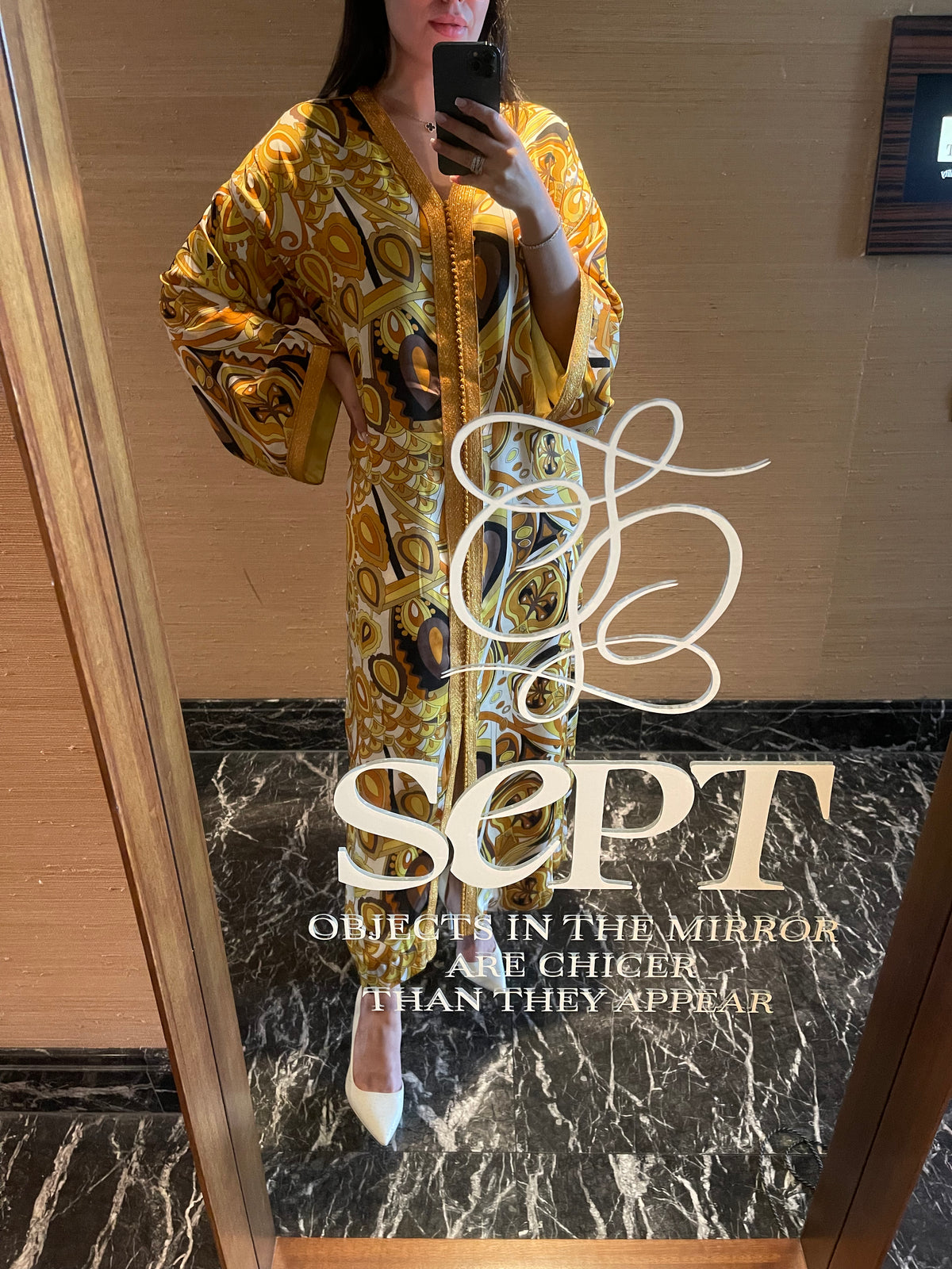 Robe caftan Look 06